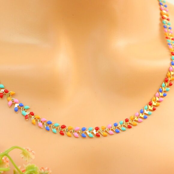 "New Beautiful Design Necklace Chain for Women/Girls, Gift, N647 - Picture 7 of 10